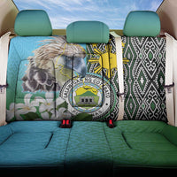 Cotabato Philippines Province Back Car Seat Cover Filipino Eagle Sampaguita Tinalak Pattern