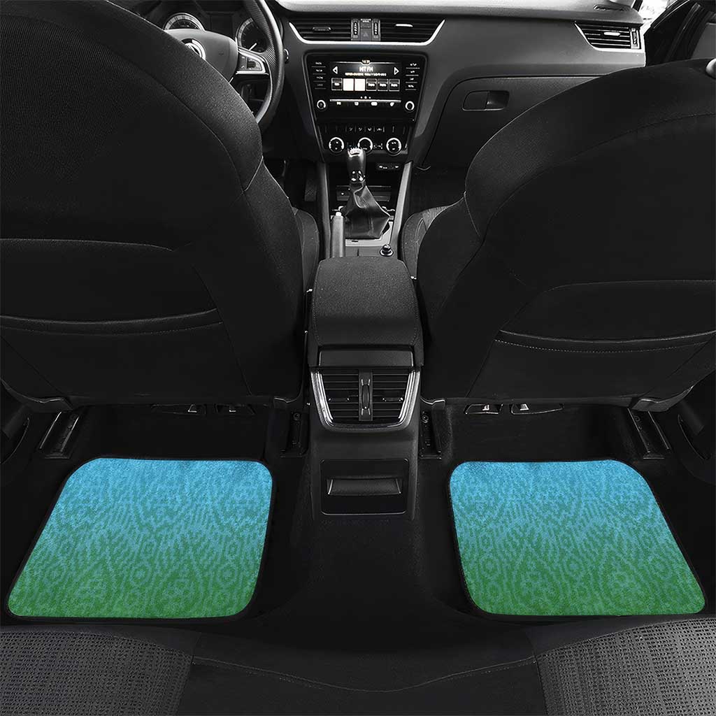 Cotabato Philippines Province Car Mats Filipino Eagle Sampaguita Tinalak Pattern