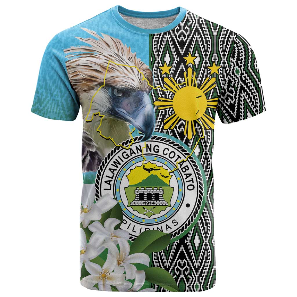 Cotabato Philippines Province T Shirt Filipino Eagle Sampaguita Tinalak Pattern