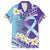 No Story Should End Too Soon Suicide Awareness Family Matching Tank Maxi Dress and Hawaiian Shirt Purple And Teal Polynesian Ribbon
