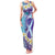 No Story Should End Too Soon Suicide Awareness Family Matching Tank Maxi Dress and Hawaiian Shirt Purple And Teal Polynesian Ribbon