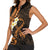 Liver Cancer Awareness Month Women Sleeveless Polo Shirt Awareness Is Key Orange Polynesian Ribbon