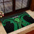 ADHD Awareness Month You Matter Rubber Doormat Green Polynesian Ribbon