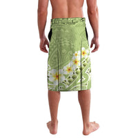 Green Hawaii Shark Tattoo Lavalava Frangipani With Polynesian Pastel Version
