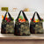 Frangipani Festival Rabaul Grocery Bag PNG Tribal Baining Mask Tattoo - Polynesian Pride