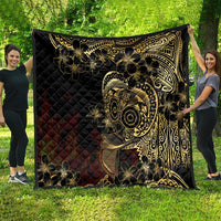 Frangipani Festival Rabaul Quilt PNG Tribal Baining Mask Tattoo LT14 - Polynesian Pride