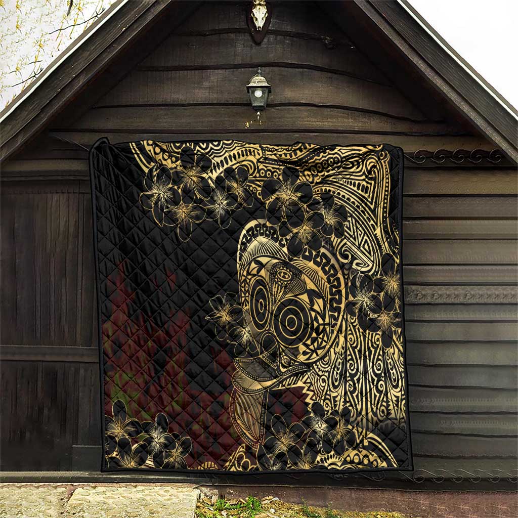 Frangipani Festival Rabaul Quilt PNG Tribal Baining Mask Tattoo LT14 - Polynesian Pride