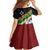 Frangipani Festival Rabaul East New Britain Family Matching Off Shoulder Maxi Dress and Hawaiian Shirt Dukduk Dance With Plumeria - Polynesian Pride