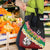 Frangipani Festival Rabaul East New Britain Grocery Bag Dukduk Dance With Plumeria - Polynesian Pride