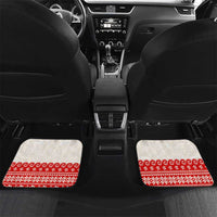 Mele Kalikimaka Hawaii Car Mats Water-skiing Santa Tropical Vibes