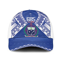Samoa 685 Baseball Net Cap Samoan Pride Coat Of Arms - Polynesian Pride