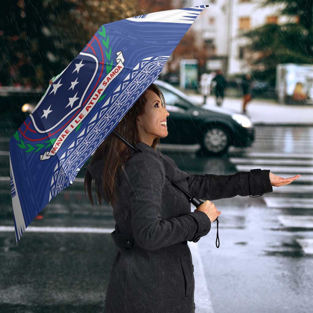 Samoa 685 Umbrella Samoan Pride Coat Of Arms - Polynesian Pride