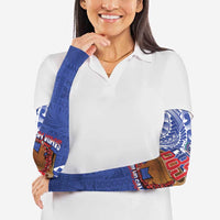 Toa Samoa Rugby Arm Sleeves 685 Pride Tanoa Ula Fala - Polynesian Pride