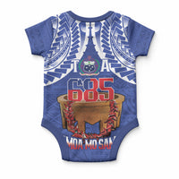 Toa Samoa Rugby Baby Onesie 685 Pride Tanoa Ula Fala LT14 - Polynesian Pride