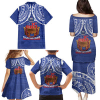 Toa Samoa Rugby Family Matching Puletasi and Hawaiian Shirt 685 Pride Tanoa Ula Fala - Polynesian Pride