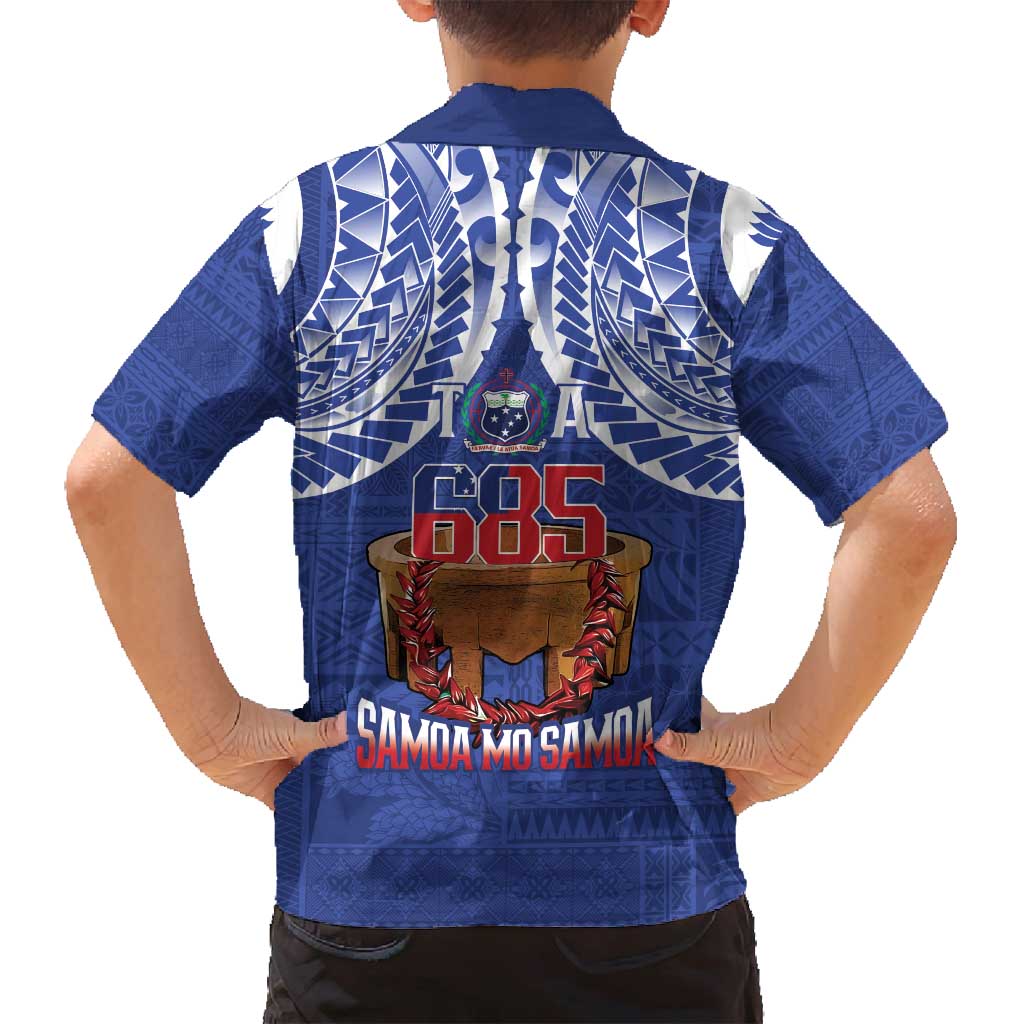 Toa Samoa Rugby Family Matching Summer Maxi Dress and Hawaiian Shirt 685 Pride Tanoa Ula Fala - Polynesian Pride