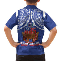 Toa Samoa Rugby Family Matching Summer Maxi Dress and Hawaiian Shirt 685 Pride Tanoa Ula Fala - Polynesian Pride