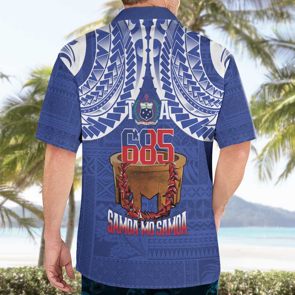 Toa Samoa Rugby Hawaiian Shirt 685 Pride Tanoa Ula Fala - Polynesian Pride