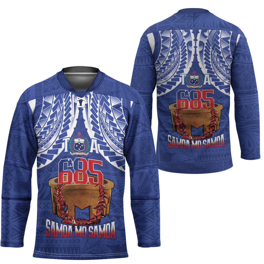 Toa Samoa Rugby Hockey Jersey 685 Pride Tanoa Ula Fala - Polynesian Pride