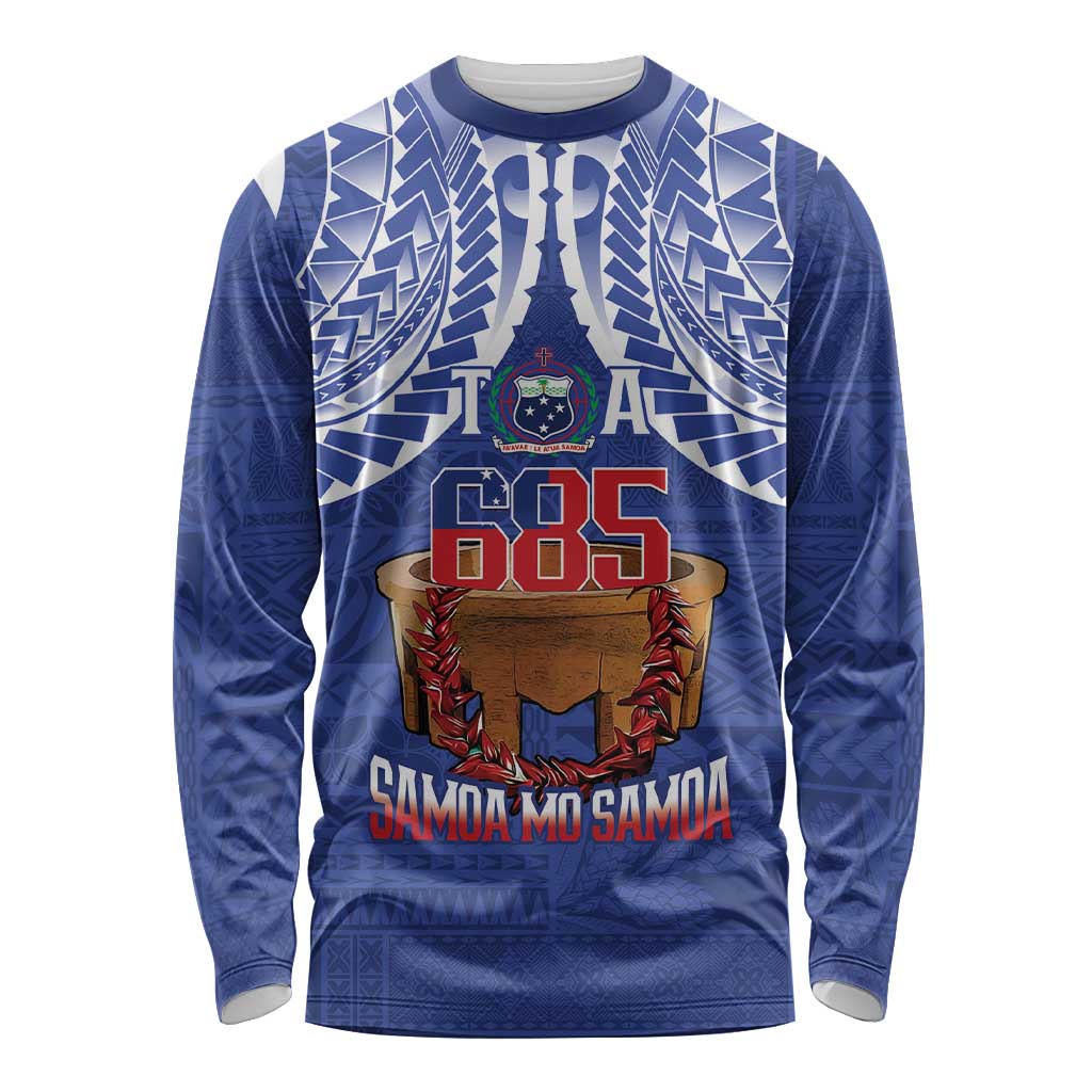 Toa Samoa Rugby Long Sleeve Shirt 685 Pride Tanoa Ula Fala - Polynesian Pride