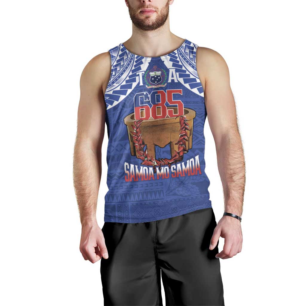 Toa Samoa Rugby Men Tank Top 685 Pride Tanoa Ula Fala - Polynesian Pride