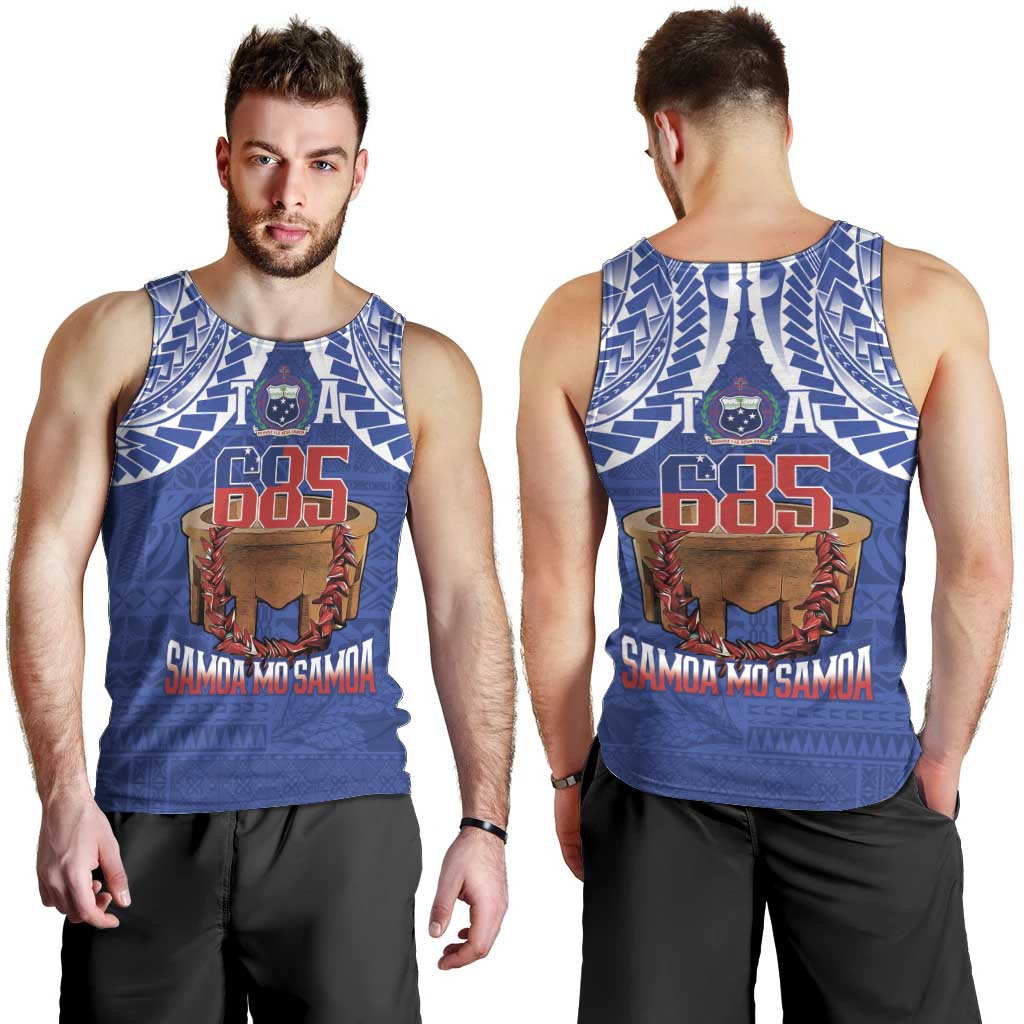 Toa Samoa Rugby Men Tank Top 685 Pride Tanoa Ula Fala - Polynesian Pride