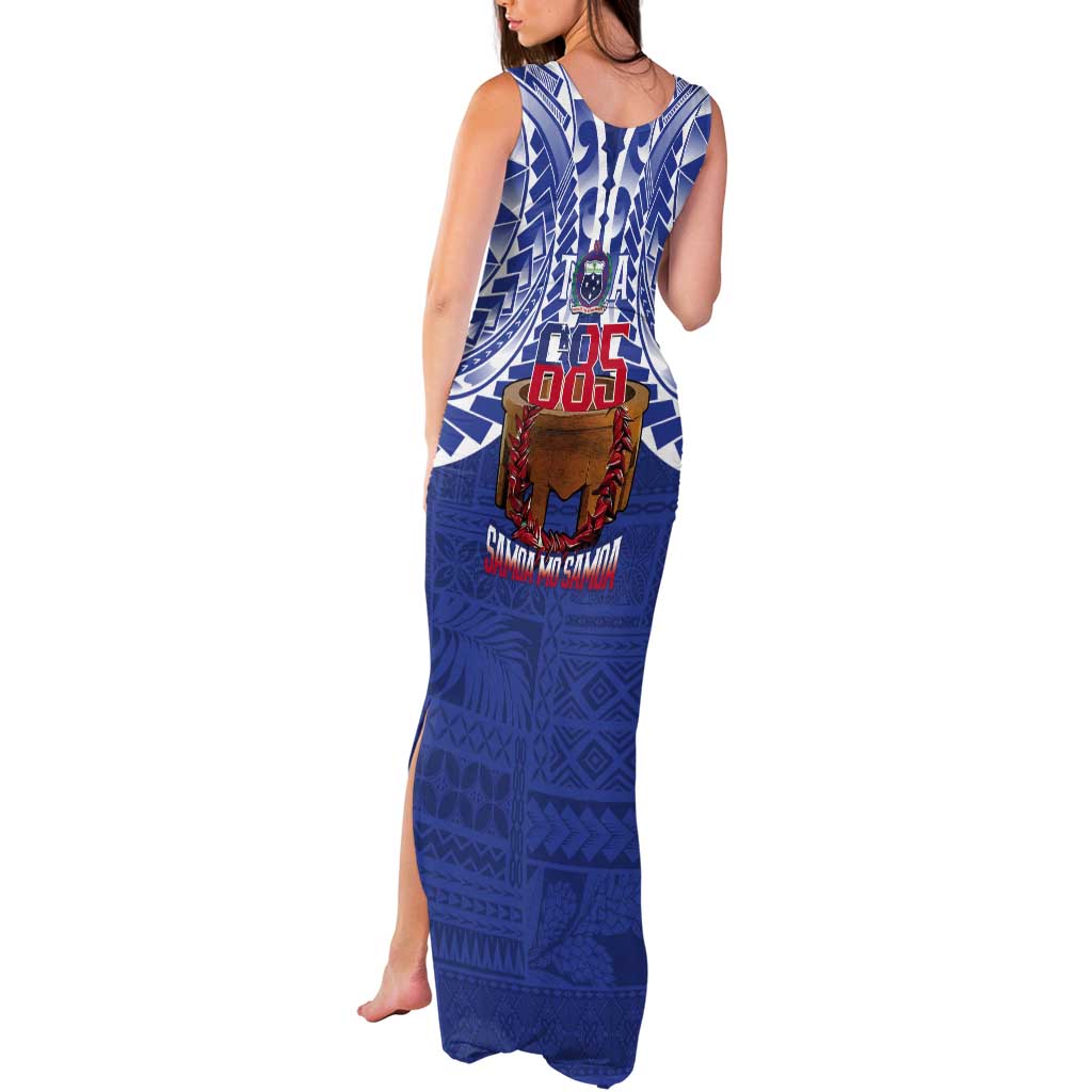 Toa Samoa Rugby Tank Maxi Dress 685 Pride Tanoa Ula Fala - Polynesian Pride