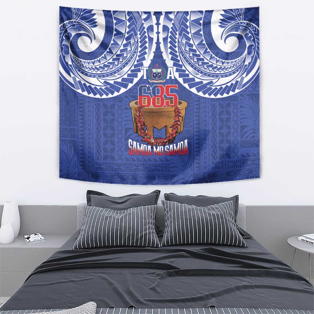 Toa Samoa Rugby Tapestry 685 Pride Tanoa Ula Fala - Polynesian Pride