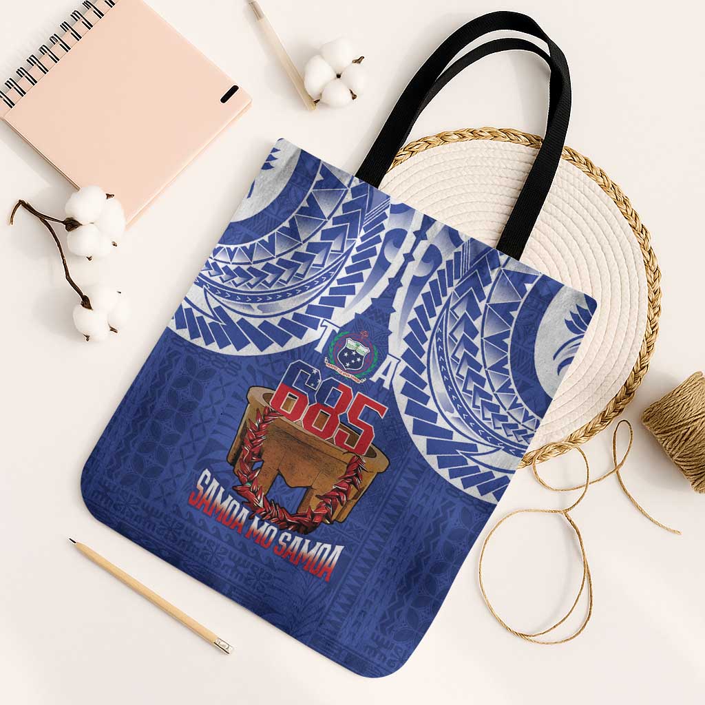 Toa Samoa Rugby Tote Bag 685 Pride Tanoa Ula Fala - Polynesian Pride