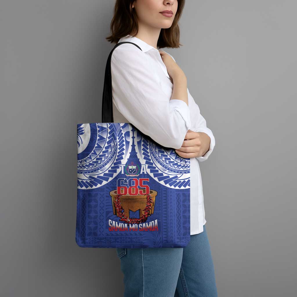 Toa Samoa Rugby Tote Bag 685 Pride Tanoa Ula Fala - Polynesian Pride