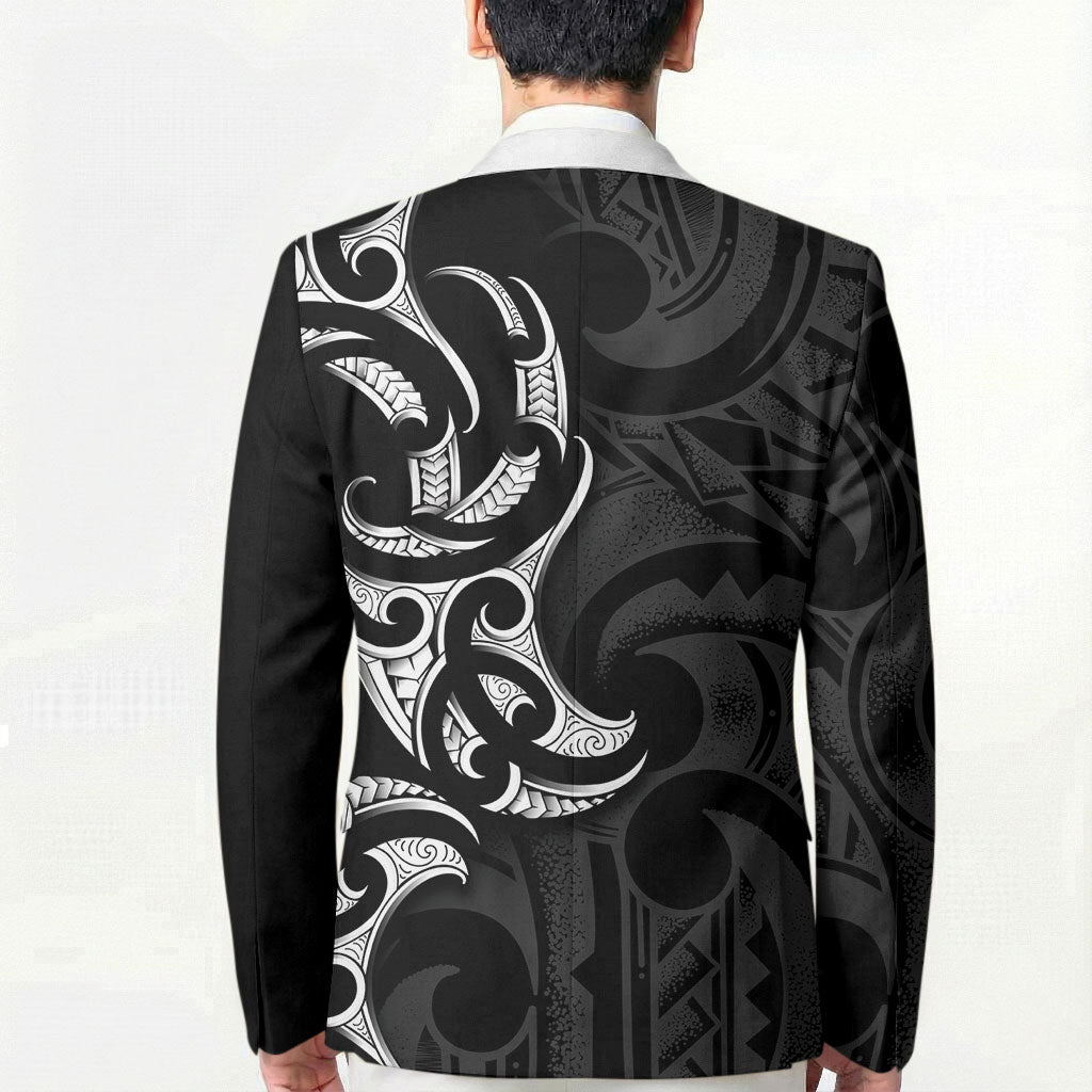 White Ribbon Day New Zealand Blazer Aotearoa Maori Pattern LT14 - Polynesian Pride