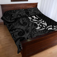 White Ribbon Day New Zealand Quilt Bed Set Aotearoa Maori Pattern LT14 - Polynesian Pride