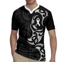 White Ribbon Day New Zealand Rugby Jersey Aotearoa Maori Pattern LT14 - Polynesian Pride