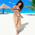 Orange Chiffon Aloha Hawaii Tiki Sarong Tropical Plumeria - Seamless Style