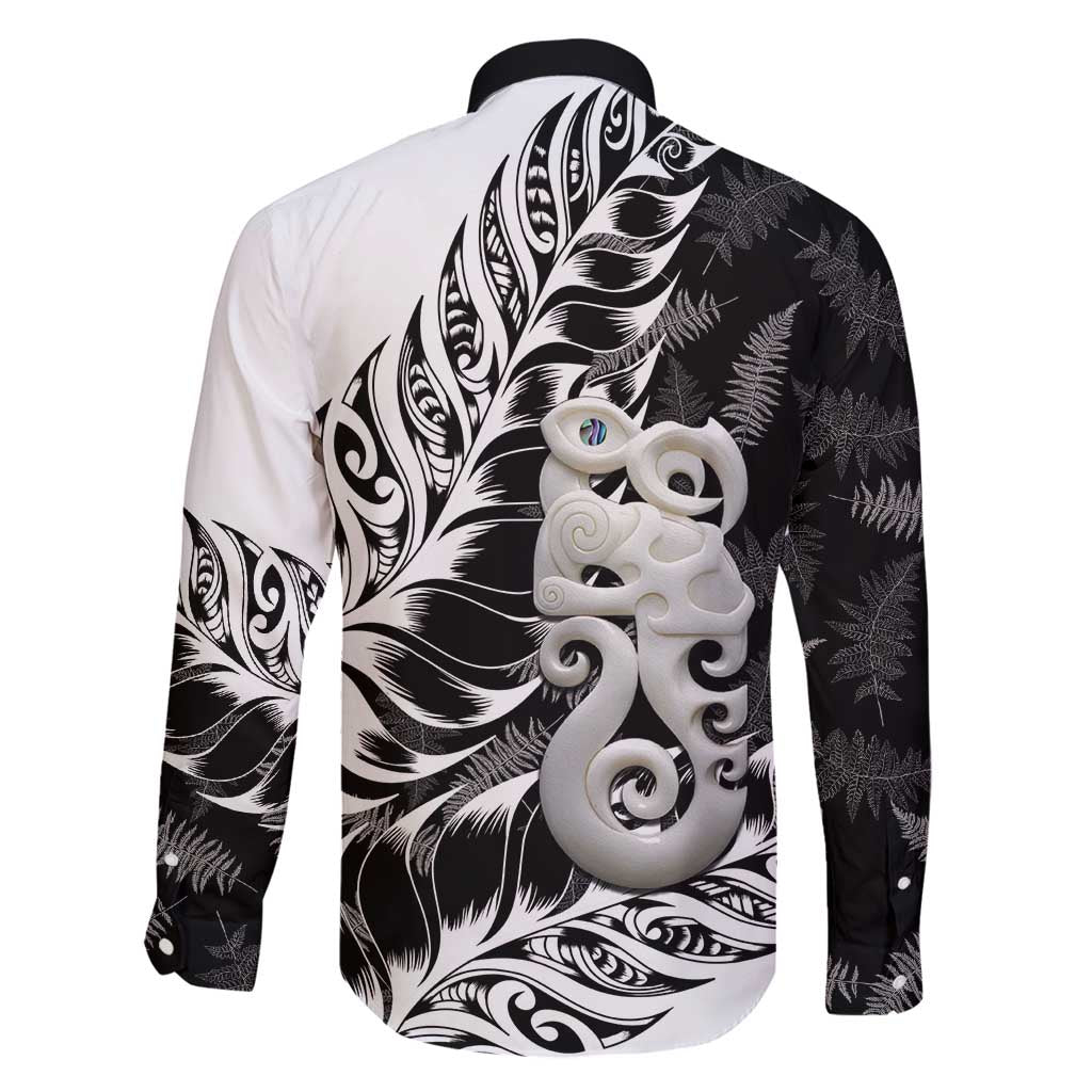 Aotearoa Manaia NZ Maori Silver Fern Family Matching Mermaid Dress and Hawaiian Shirt LT14 - Polynesian Pride
