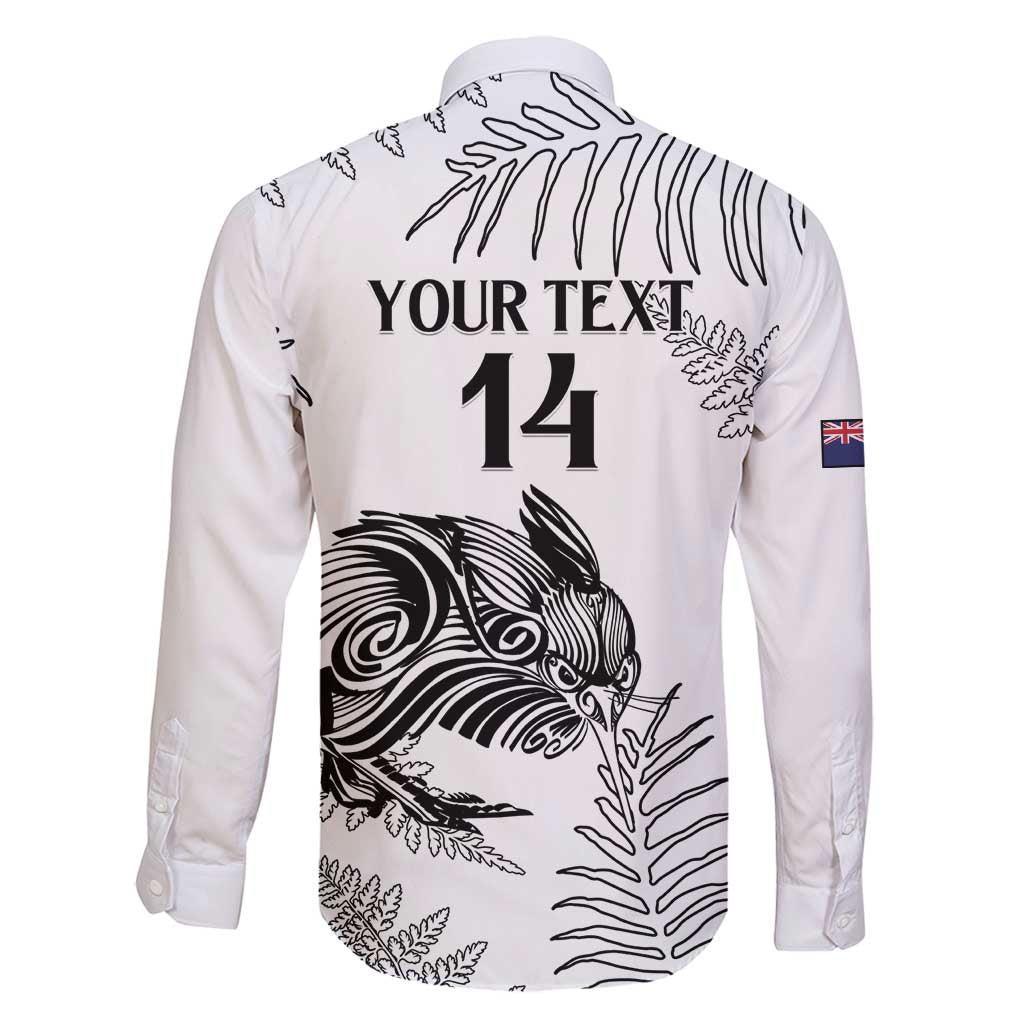 Custom New Zealand Kiwi Football Family Matching Tank Maxi Dress and Hawaiian Shirt Aotearoa Silver Fern LT14 - Polynesian Pride