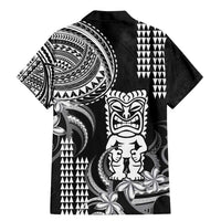Hawaii Ku God Family Matching Mermaid Dress and Hawaiian Shirt Kakau Mix Polynesian Tattoo LT14 - Polynesian Pride