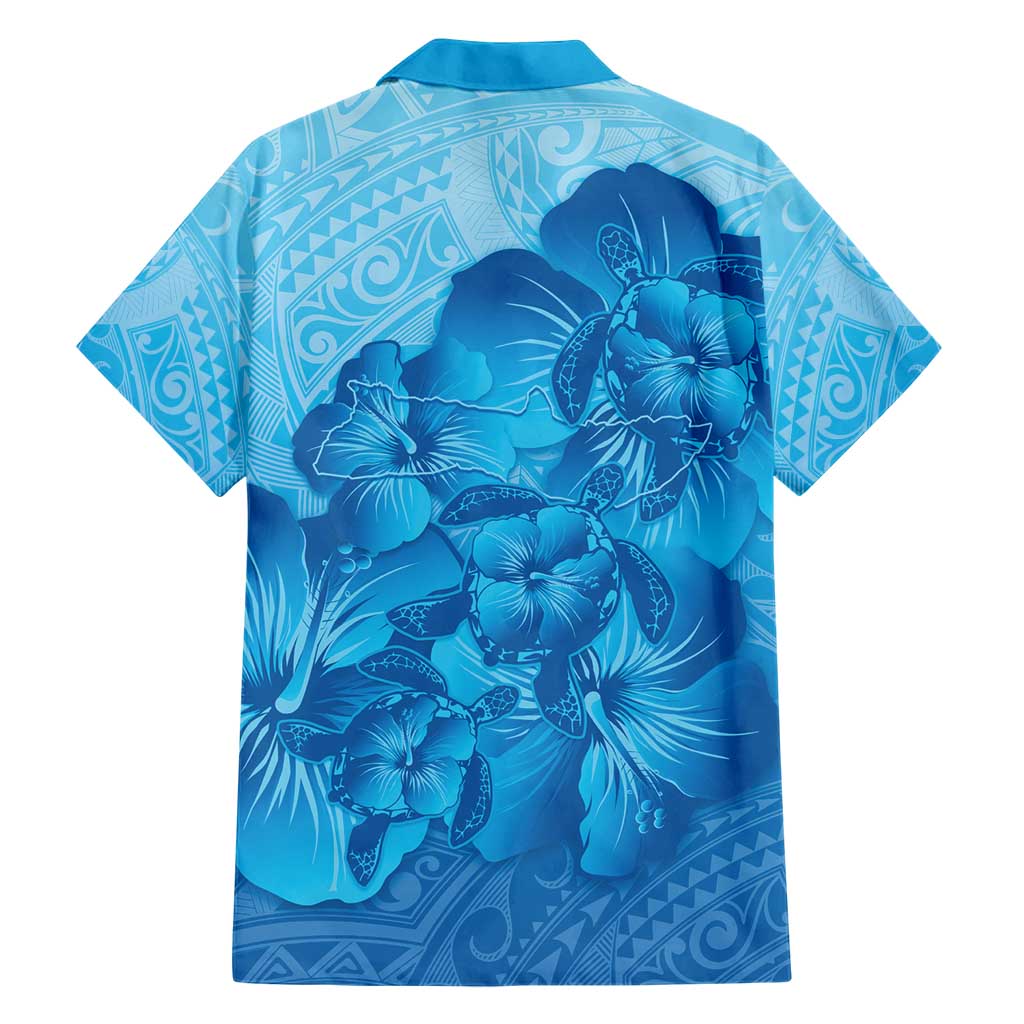 Aloha Hawaii Molokai Island Hawaiian Shirt Hibiscus Tribal Honu Hawaiian Tattoo