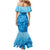 Aloha Hawaii Molokai Island Mermaid Dress Hibiscus Tribal Honu Hawaiian Tattoo