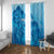 Aloha Hawaii Molokai Island Window Curtain Hibiscus Tribal Honu Hawaiian Tattoo