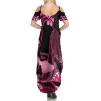 Aloha Hawaii Maui Family Matching Summer Maxi Dress and Hawaiian Shirt Valley Isle Humpback Whale Black LT14 - Polynesian Pride