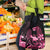 Aloha Hawaii Maui Grocery Bag Valley Isle Humpback Whale Black