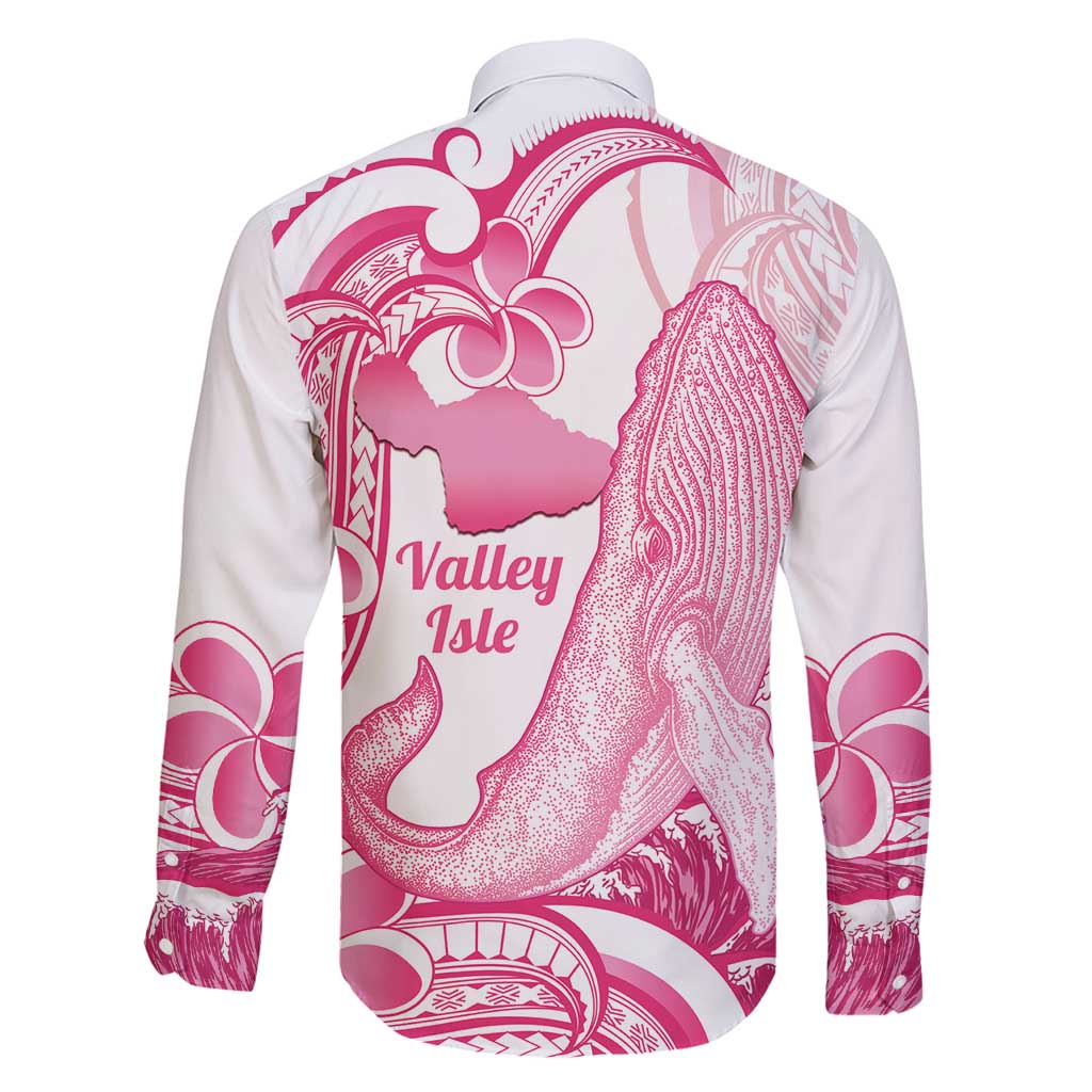 Aloha Hawaii Maui Family Matching Off Shoulder Maxi Dress and Hawaiian Shirt Valley Isle Humpback Whale White LT14 - Polynesian Pride