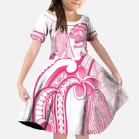 Aloha Hawaii Maui Family Matching Tank Maxi Dress and Hawaiian Shirt Valley Isle Humpback Whale White LT14 Daughter's Dress White - Polynesian Pride