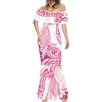 Aloha Hawaii Maui Mermaid Dress Valley Isle Humpback Whale White LT14 - Polynesian Pride
