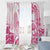 Aloha Hawaii Maui Window Curtain Valley Isle Humpback Whale White