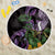 Purple New Zealand Kowhai And Piwakawaka Beach Blanket Maori Ngaru Paua Shell