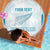 Custom New Zealand Silver Fern Football Beach Blanket Come On All White