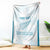 Custom New Zealand Silver Fern Football Blanket Come On All White