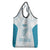 Custom New Zealand Silver Fern Football Grocery Bag Come On All White